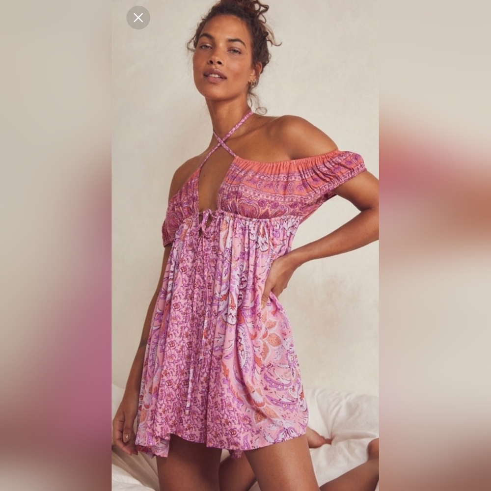 Free People Bali Mariposa Slip Dress